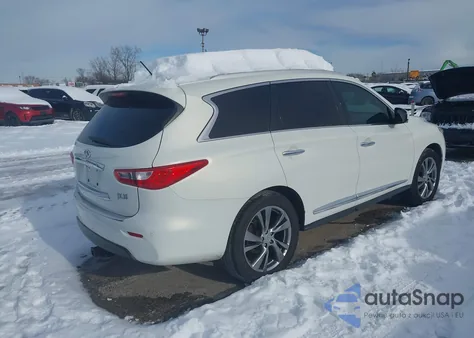 2013 Infiniti Jx35 z USA, uszkodzony, nr VIN 5N1AL0MM2DC319067